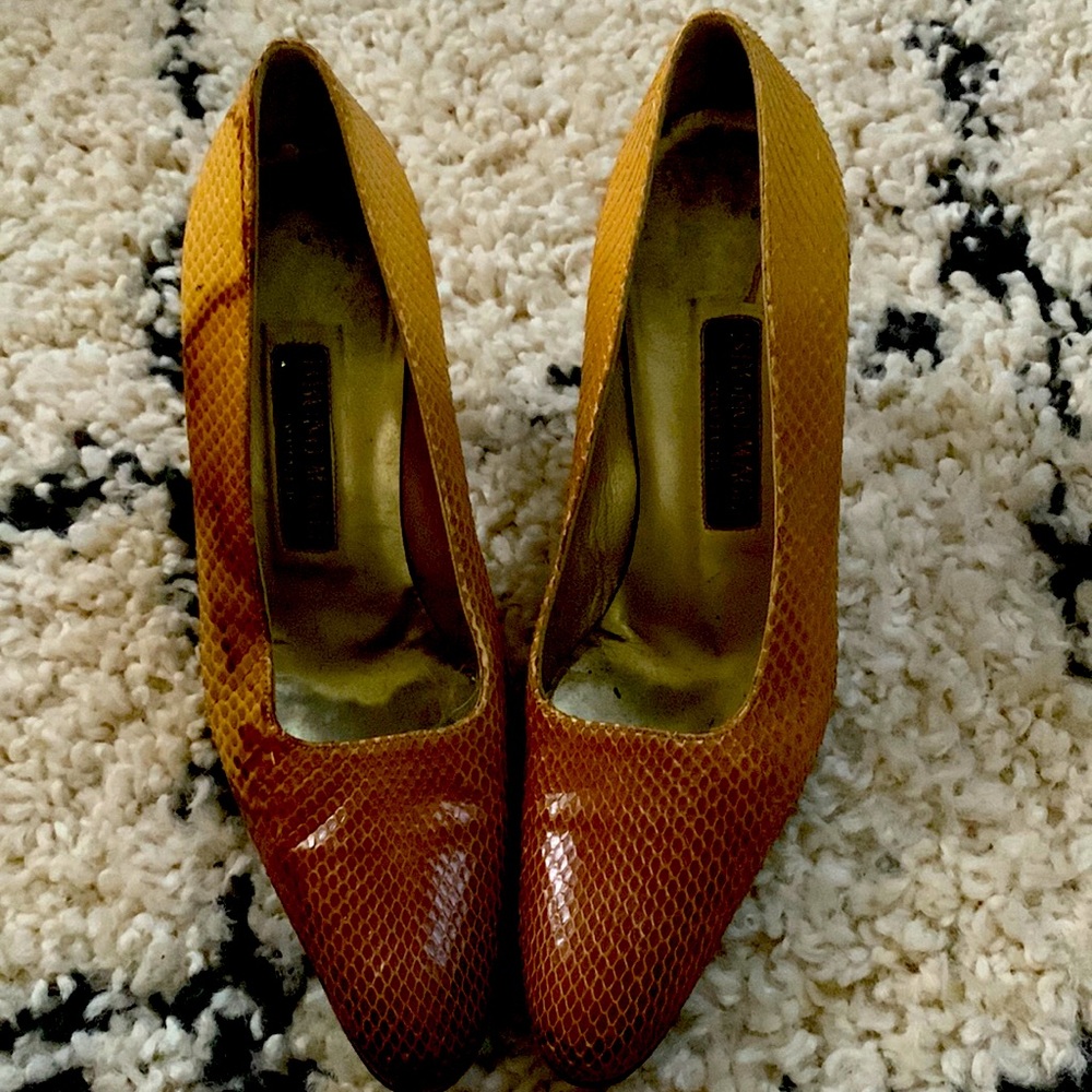 Original snake skin Bruno Magli Italy